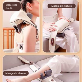 Masajeador de cuello que simula la mano humana